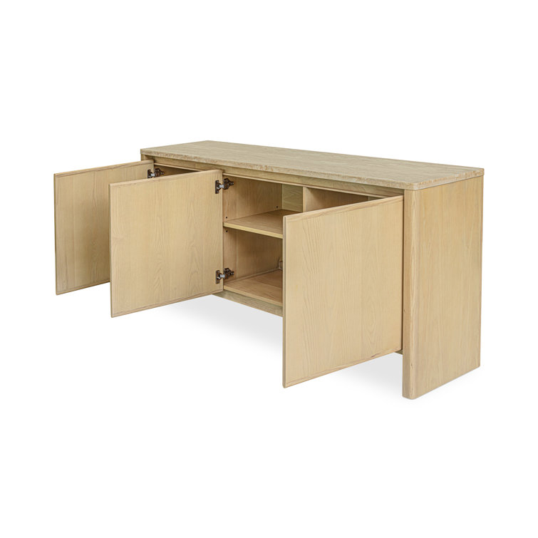 年末のプロモーション大特価！ Astros Sideboard Beige Travertine | Joss & Main 洋楽